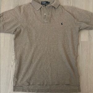 Polo by Ralph Lauren Men's Polo Shirt in Tan